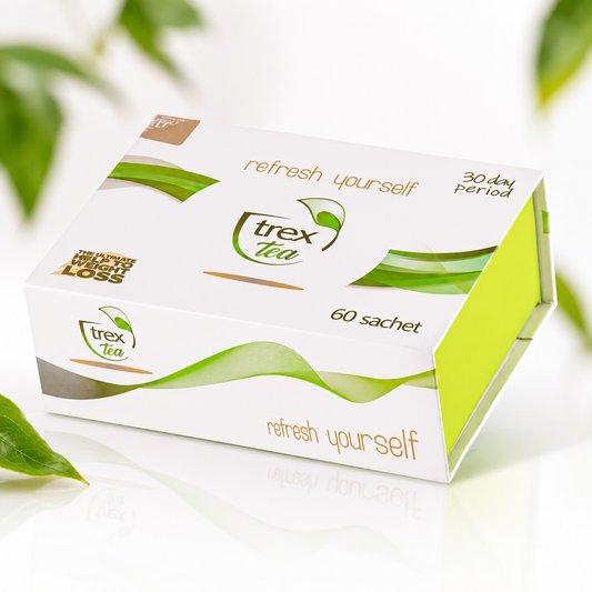 Boîte de thé TREXTEA 60 sachets – format 30 jours