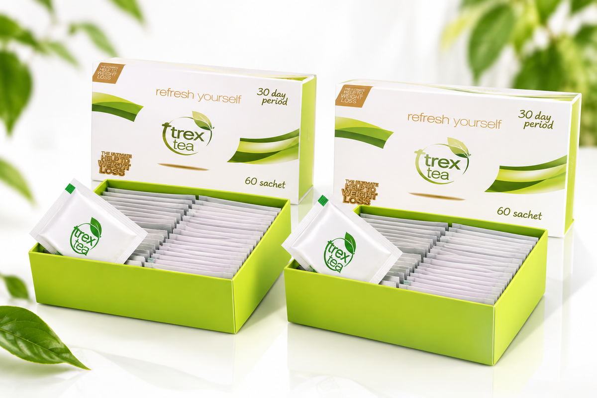 Lot de 2 TREXTEA avec sachets individuels – 120 sachets pour 60 jours