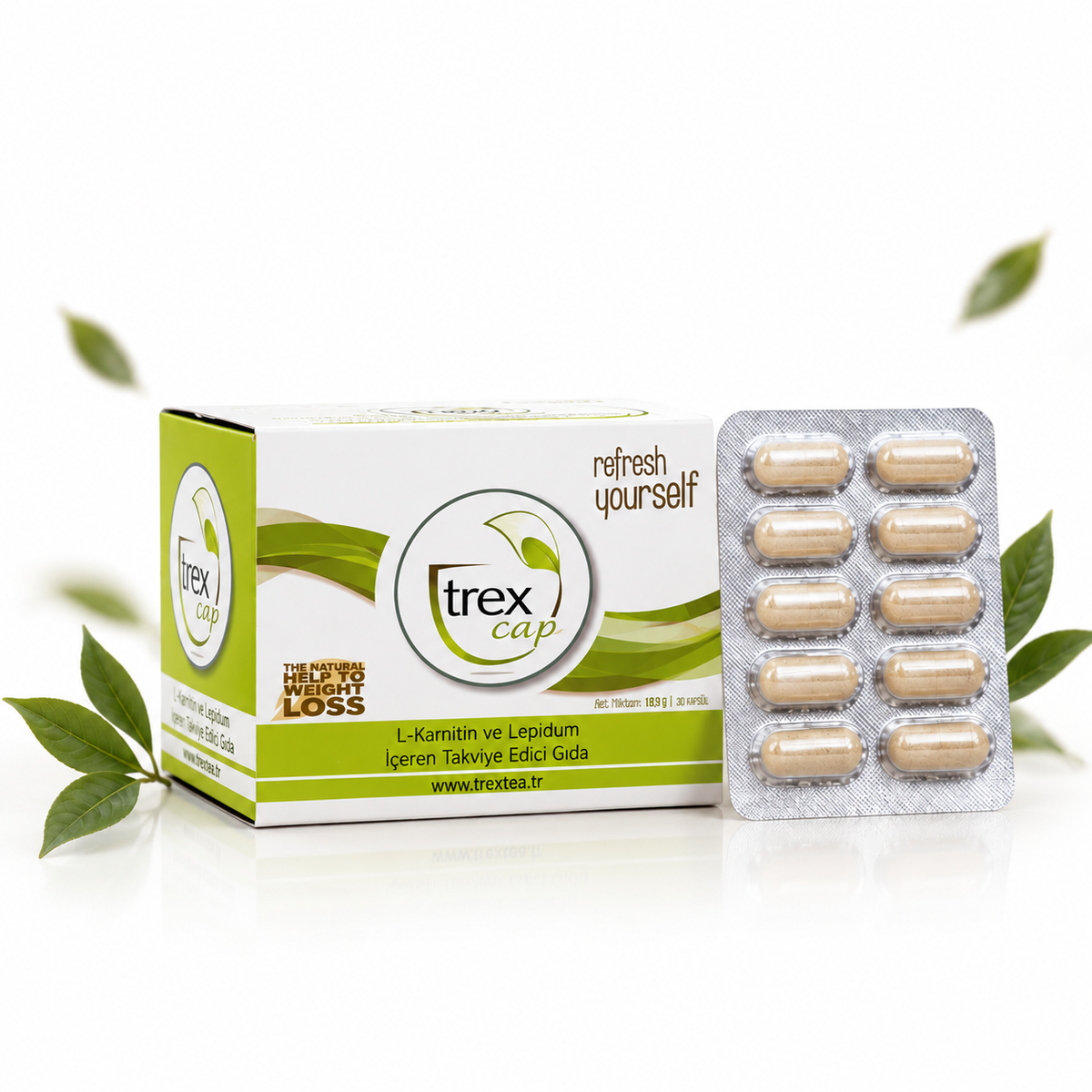TREX CAP 30 gélules avec boîte et blister – cure 30 jours