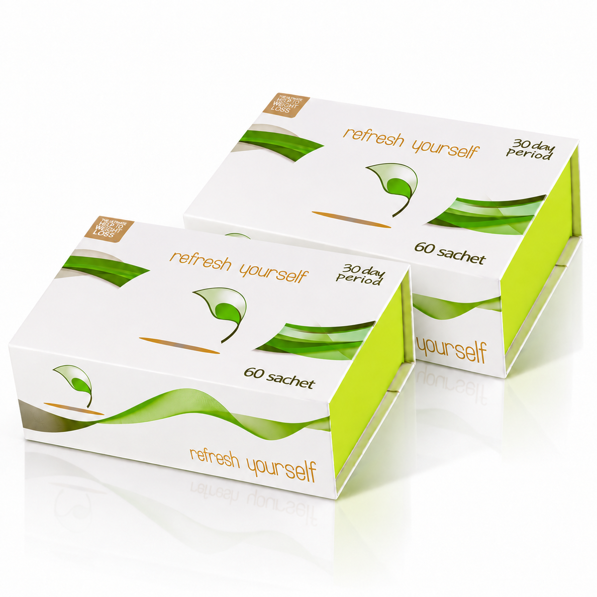 Lot de 2 boîtes de préparation aux extraits végétaux – 120 sachets