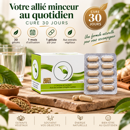 1 boîte de complément alimentaire – 30 gélules pour 30 jours d’utilisation