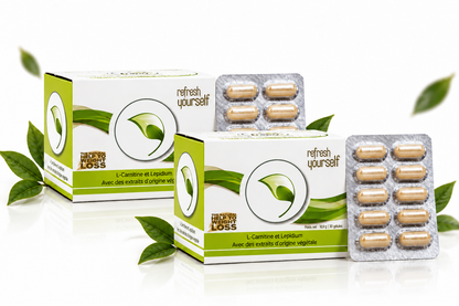 Lot de 2 boîtes de complément alimentaire – 60 gélules avec blisters