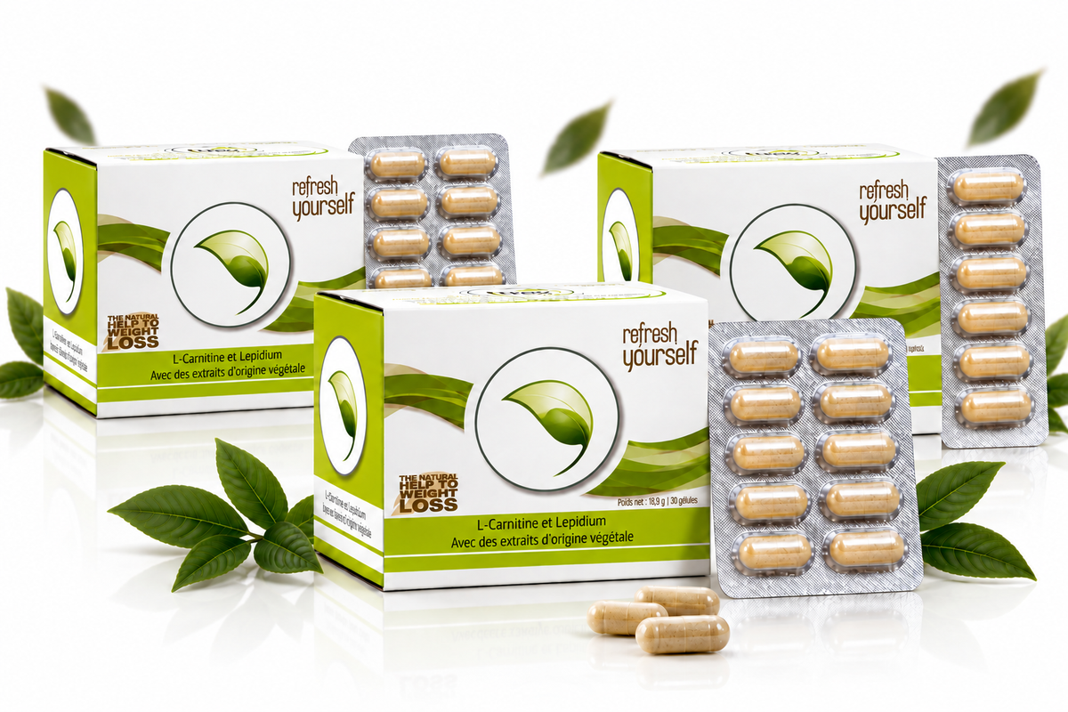 Lot de 3 boîtes de complément alimentaire – 90 gélules avec blisters
