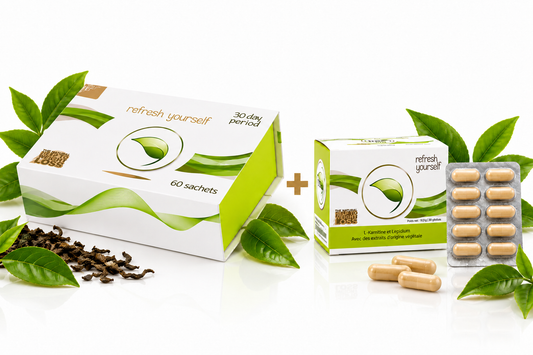 Pack tisane et gélules – 60 sachets et 30 pièces
